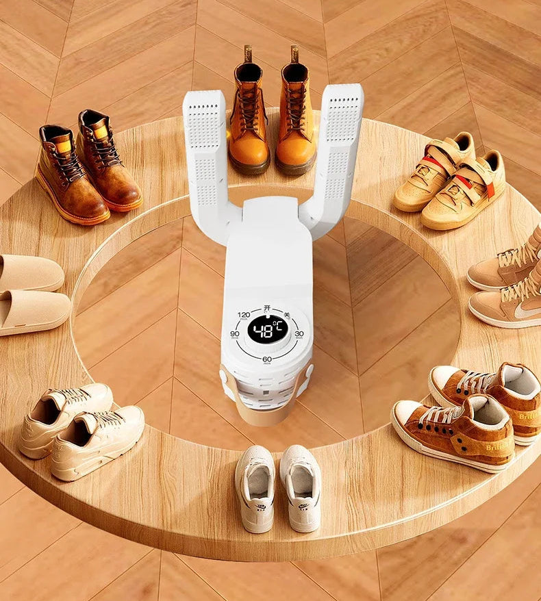 suszka wokół butów